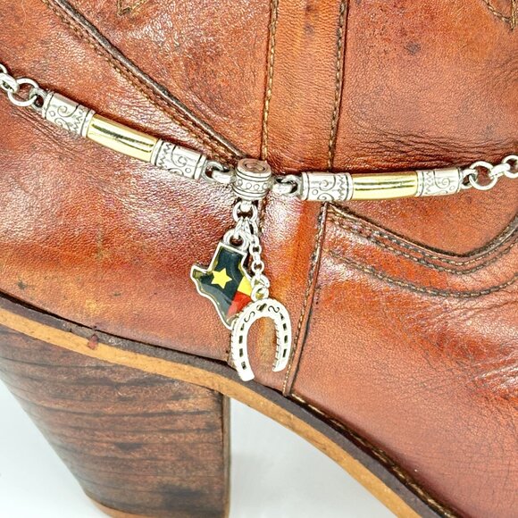 Western Boot Bracelet, Boot Jewelry - Picture 3 of 6